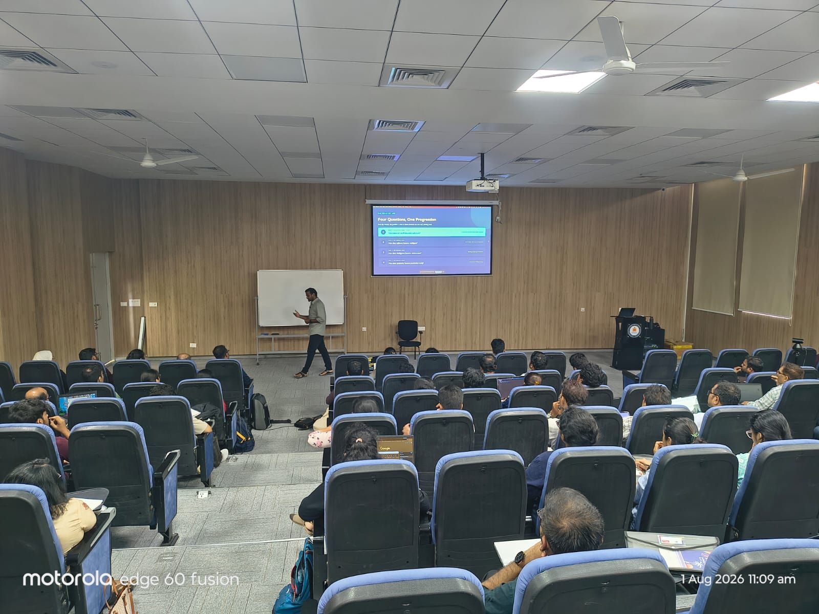 Learning together, at IIT Hyderabad